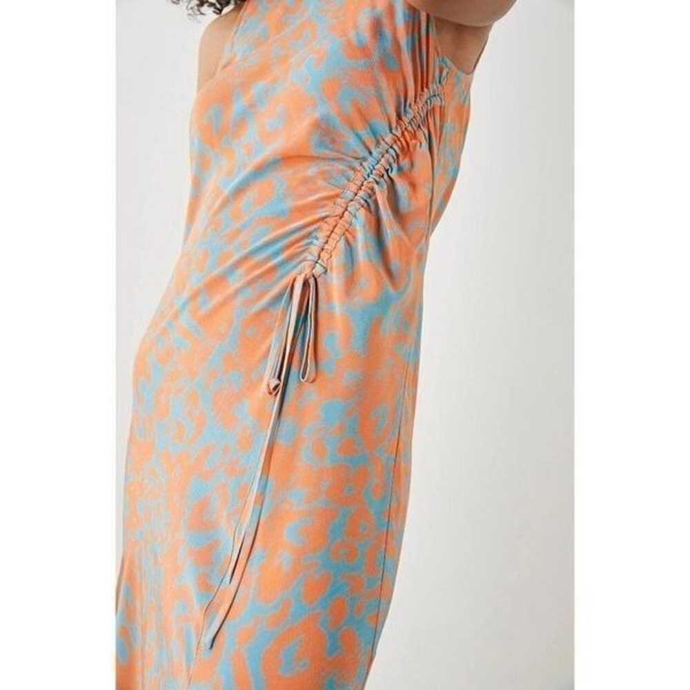 Rails Gabriella Dress in Orange Diffused Cheetah … - image 3