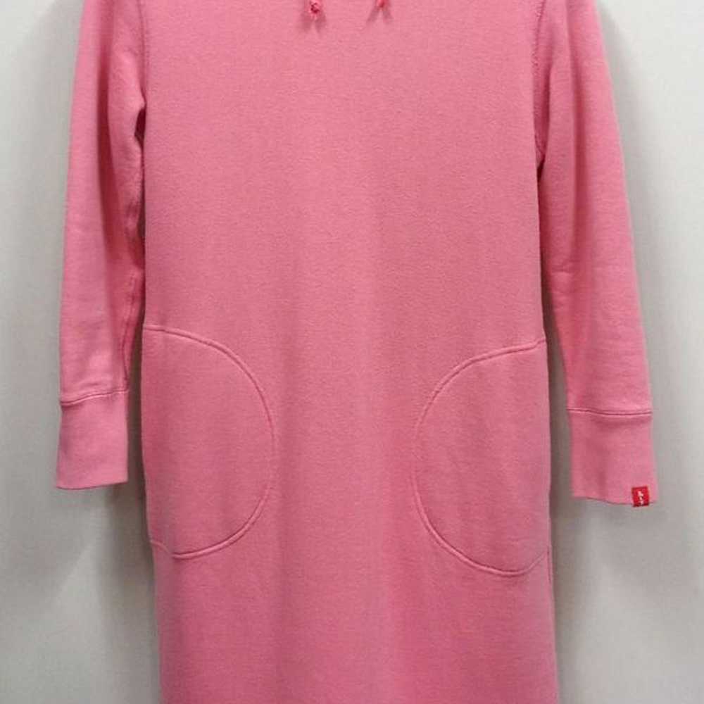 LOOPWHEELER x BEAMS Pink Sweatshirt Dress - image 6