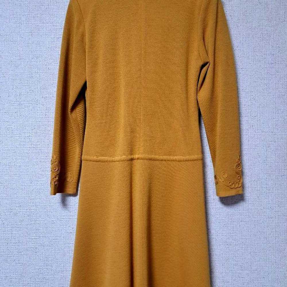 Yves Saint Laurent Vintage Knit One-Piece Dress L… - image 3