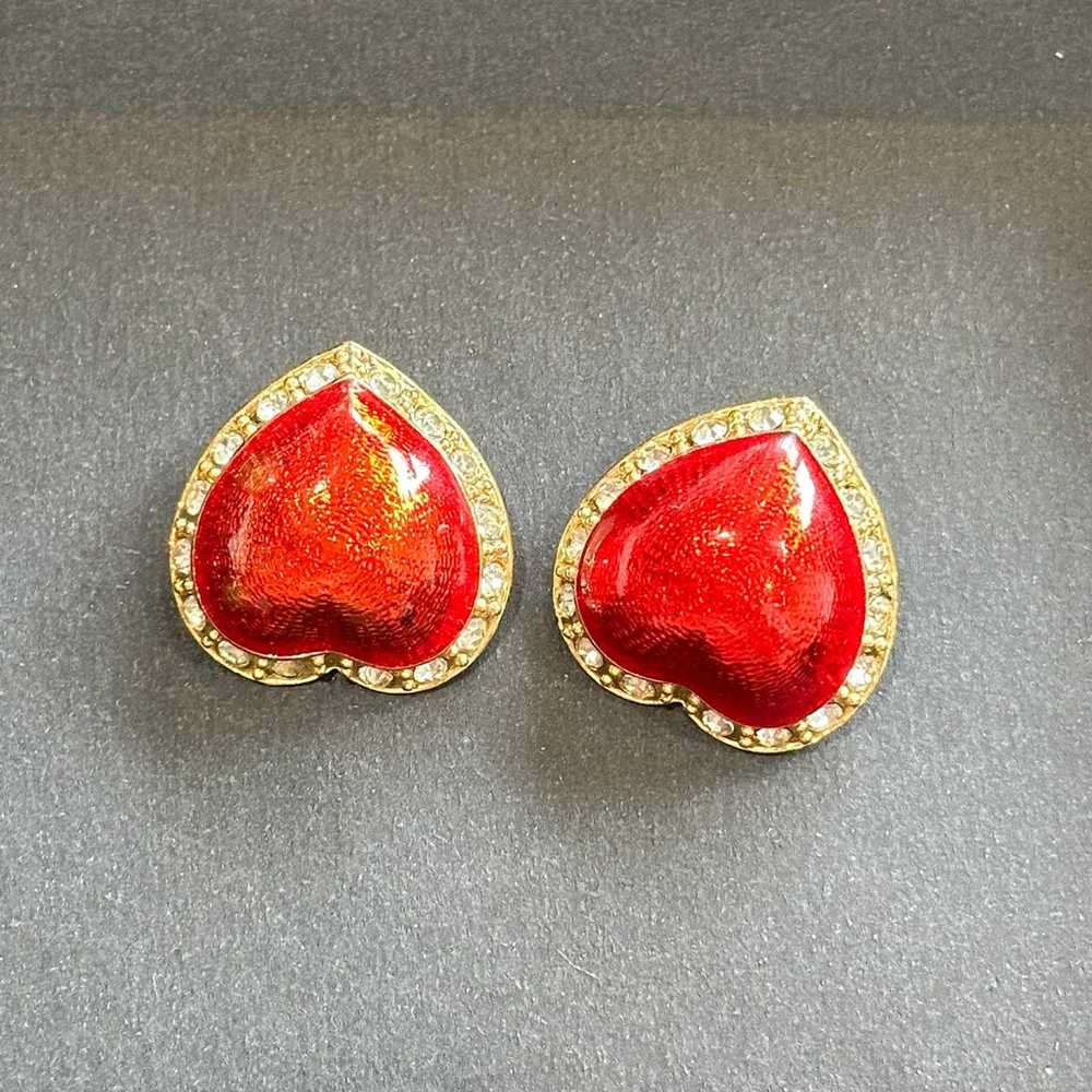 Victorias Secret Clip On Earrings- Vintage - image 6