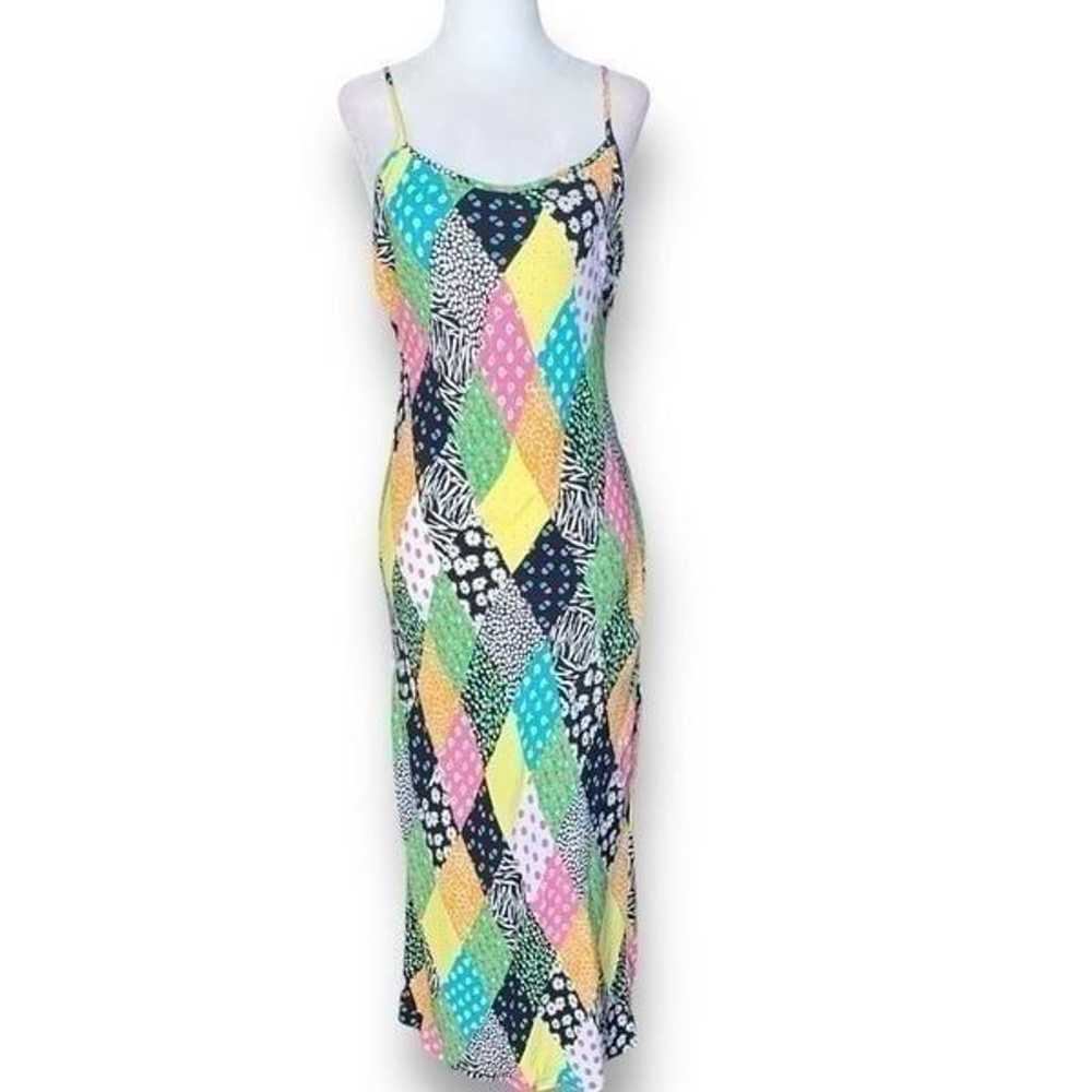 Rixo x Target Slip Dress Multicolor Diamond Patch… - image 10