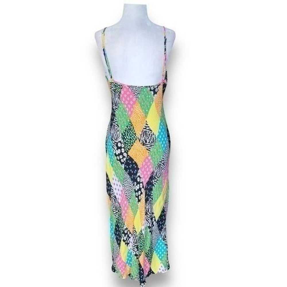 Rixo x Target Slip Dress Multicolor Diamond Patch… - image 2