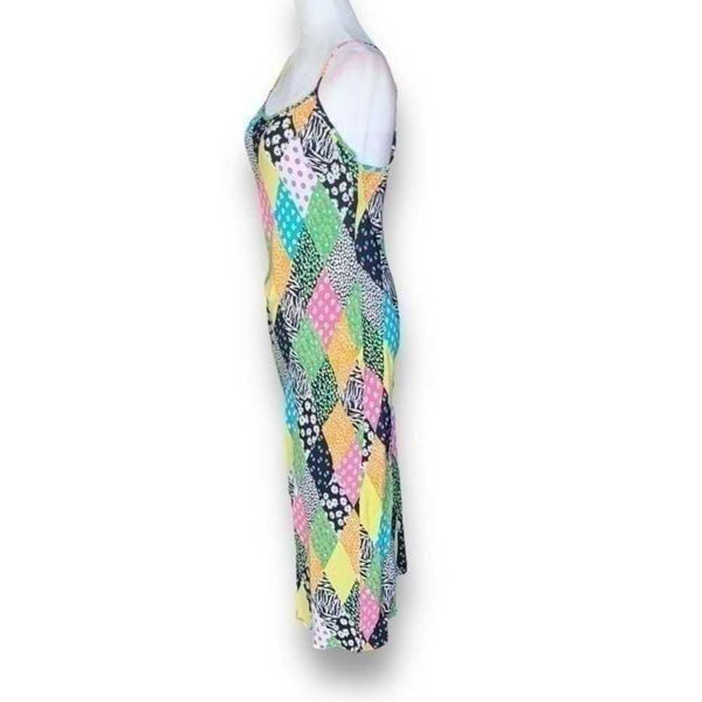 Rixo x Target Slip Dress Multicolor Diamond Patch… - image 4