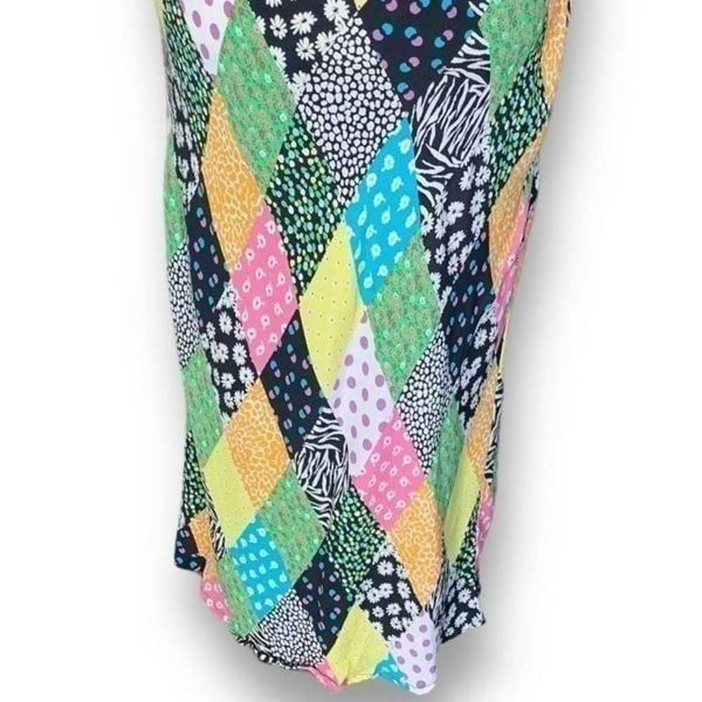 Rixo x Target Slip Dress Multicolor Diamond Patch… - image 6