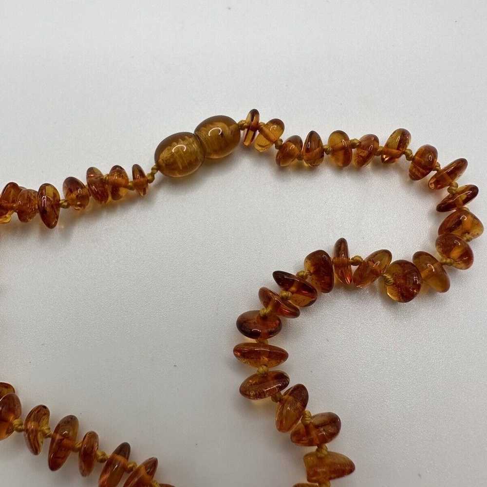 Vintage Children's Kids Genuine Baltic Amber Neck… - image 4