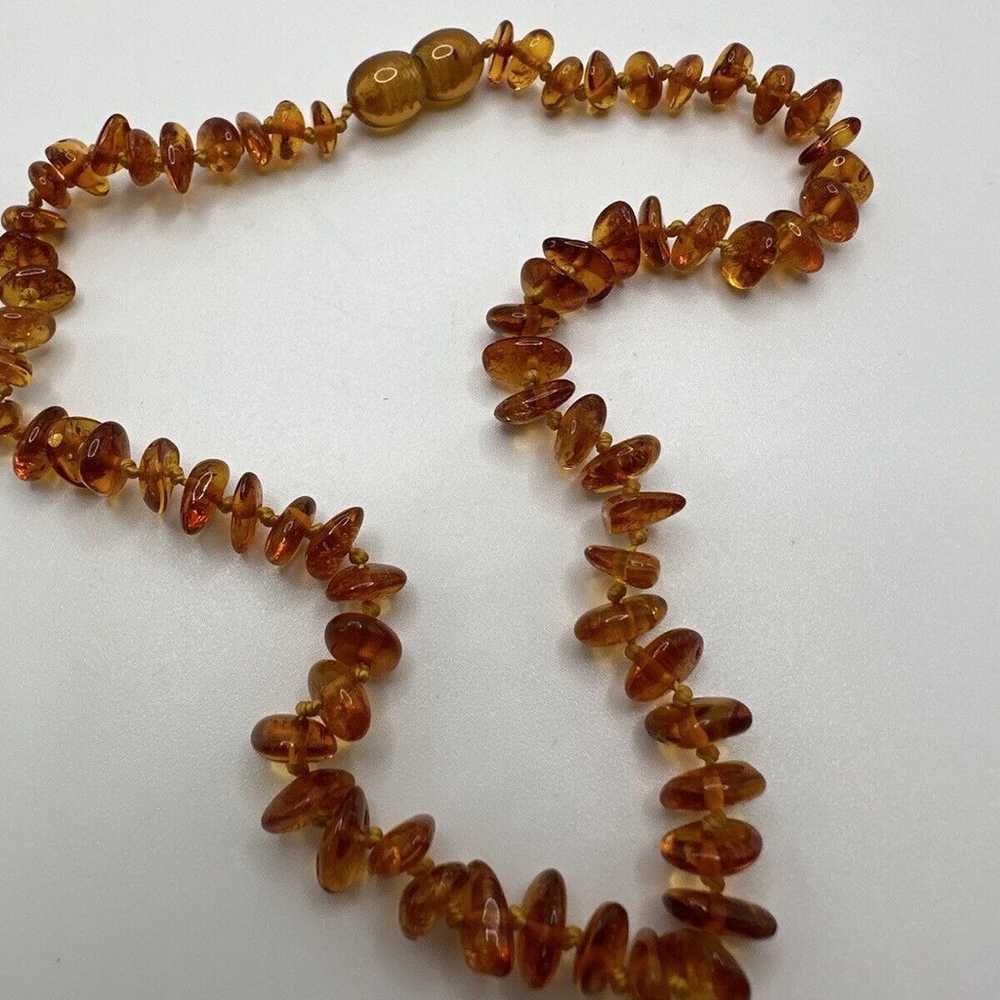 Vintage Children's Kids Genuine Baltic Amber Neck… - image 9