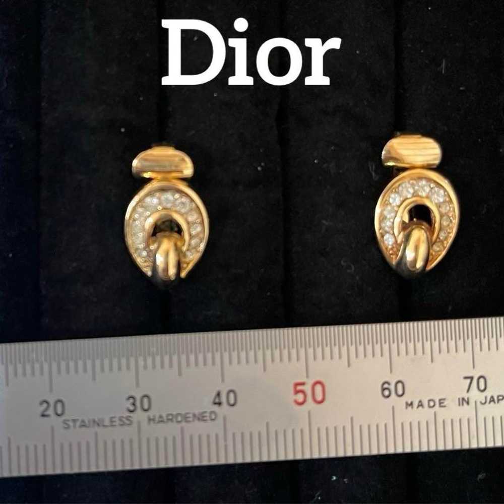 Christian Dior Vintage Earrings - image 1