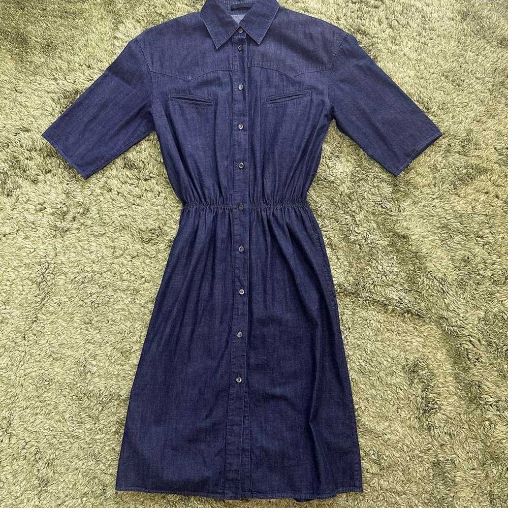 PRADA Denim One-piece Dress Price Reduction - image 1