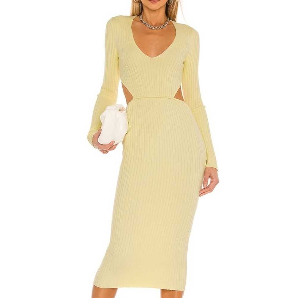 Camila Coehlo Rosabella Midi Dress in yellow - image 1