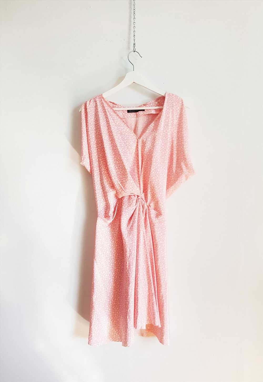 Vintage Balenciaga Pink Silk Dress Size 38, Balen… - image 4