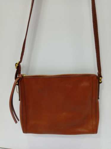 Fossil Brown Leather Crossbody Style Purse