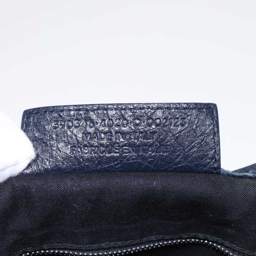 Balenciaga BALENCIAGA Navy Cabas XS Hand Bag Leat… - image 12