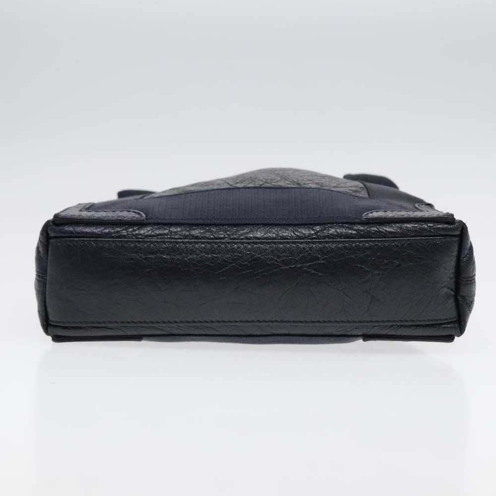 Balenciaga BALENCIAGA Navy Cabas XS Hand Bag Leat… - image 5