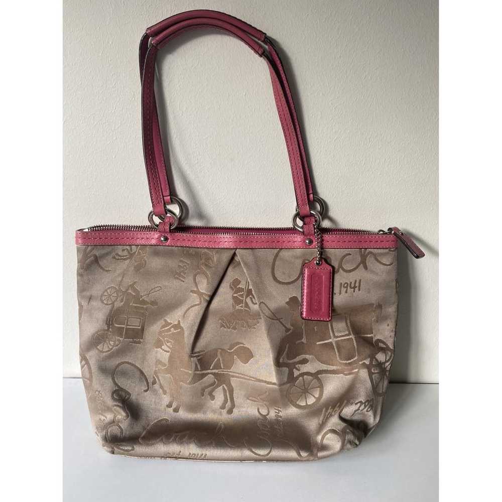 Coach Princess Street Dome Satchel cloth handbag - image 4