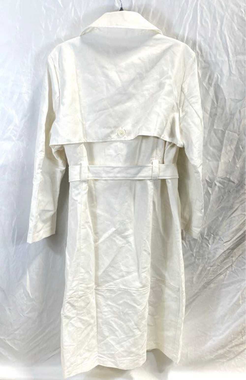 NWT Banana Republic Womens White Linen Double-Bre… - image 2