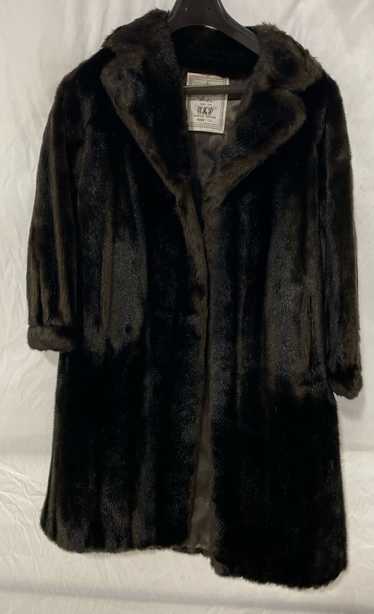 Vintage Metzger Group Brown Fur Coat - Size 8