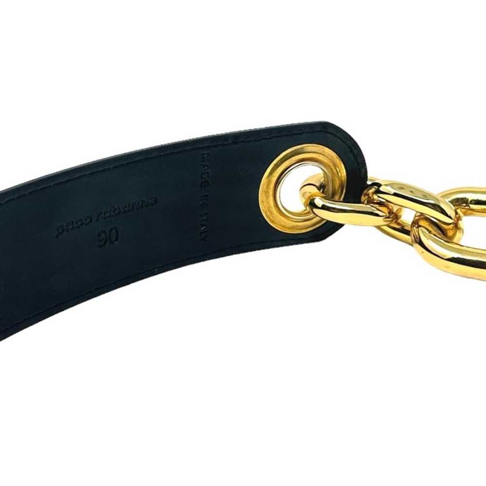 Paco Rabanne Leather belt - image 4