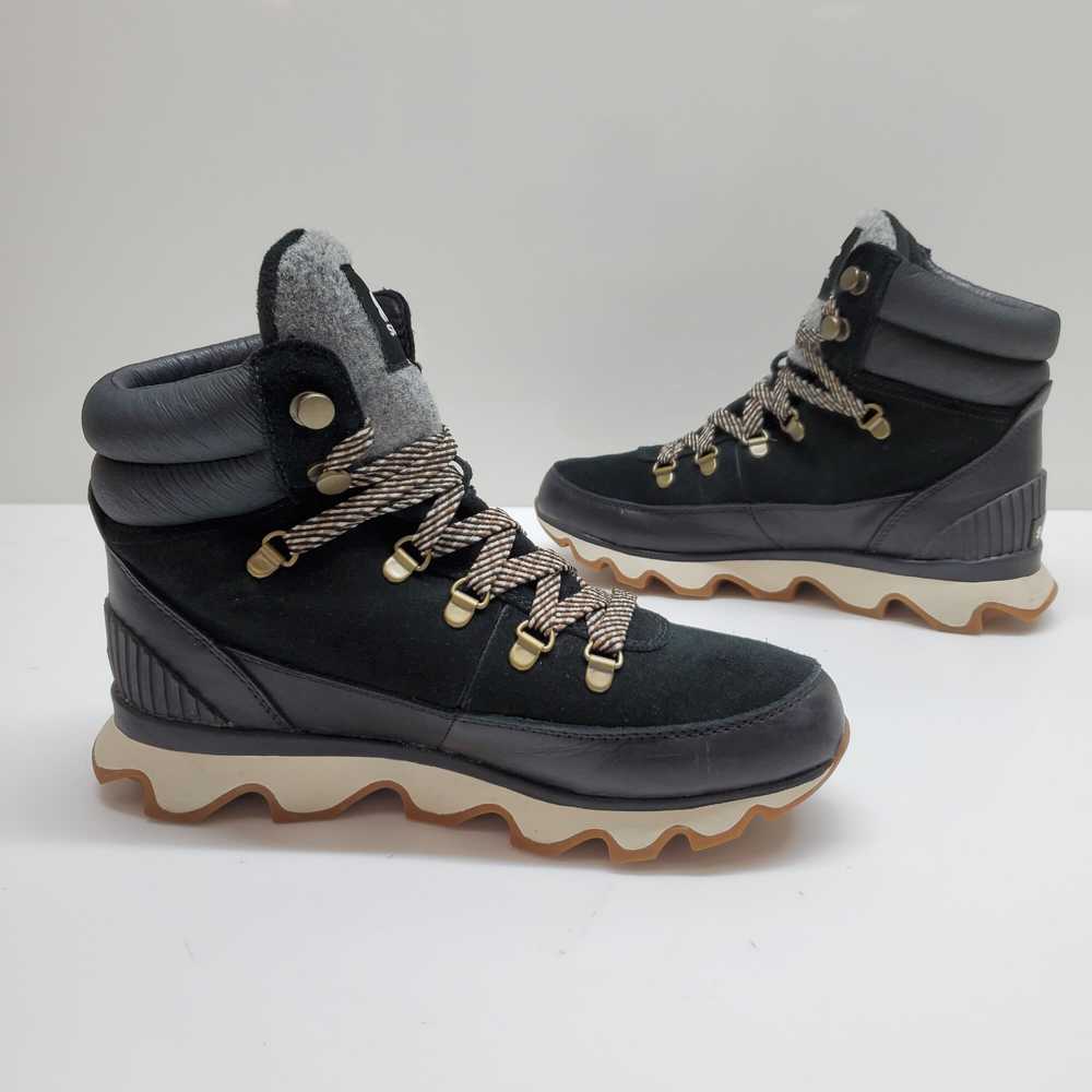 WOMEN'S SOREL KINETIC CONQUEST BLACK WATERPROOF S… - image 2