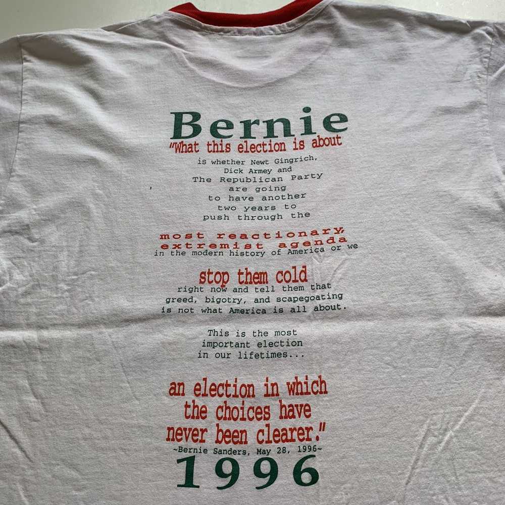 Rare × Vintage Vintage 1996 Bernie Sanders electi… - image 4