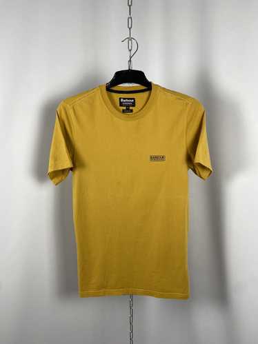 Barbour × Luxury × Streetwear Barbour yellow T-sh… - image 1