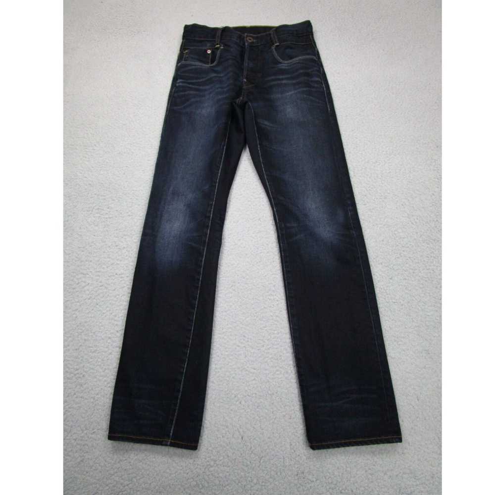 Vintage G-Star Jeans Mens 31 Blue Dark Slim Strai… - image 1