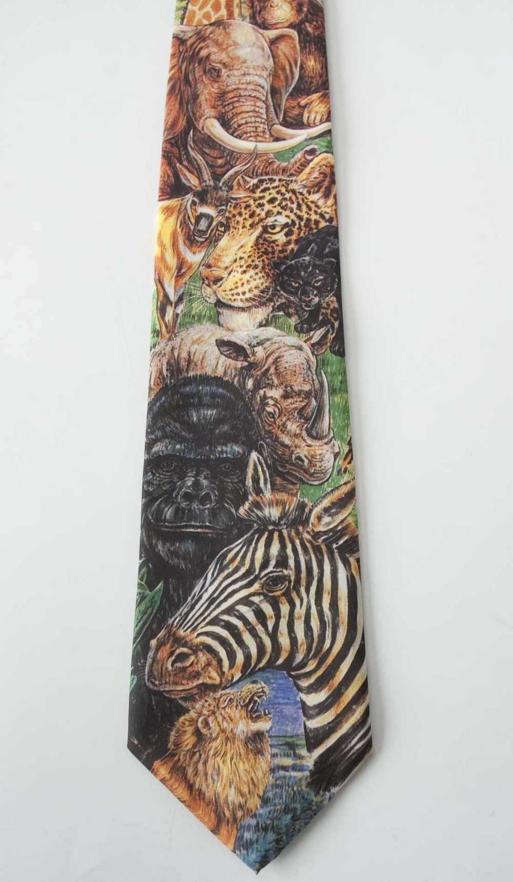 Ralph Marlin × Vintage Ralph Marlin Tie Serengeti… - image 2