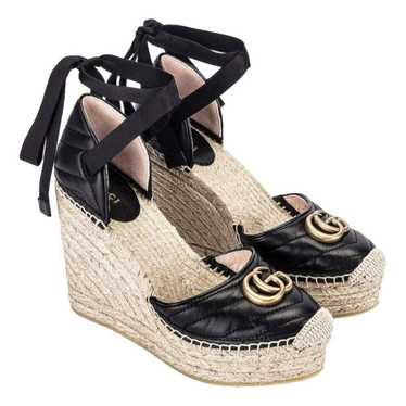 Gucci Leather espadrilles - image 1