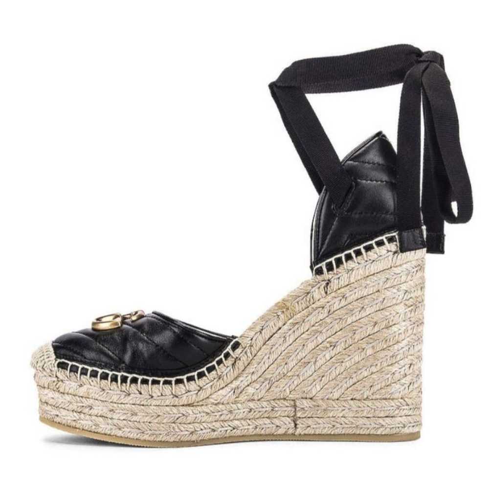 Gucci Leather espadrilles - image 3