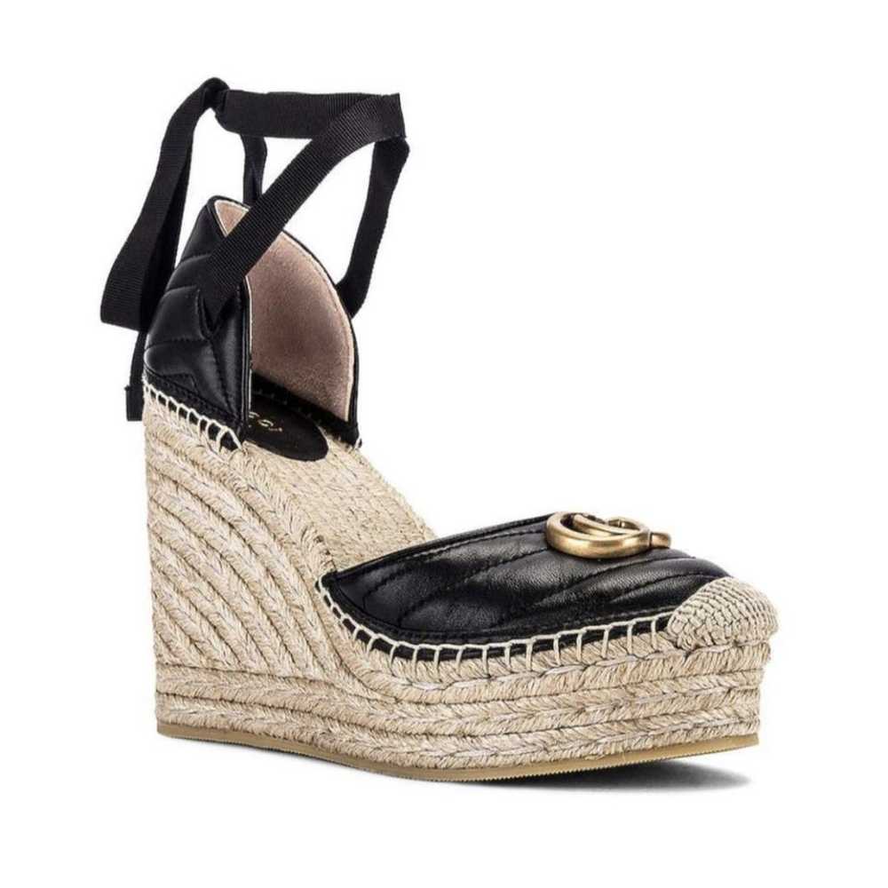 Gucci Leather espadrilles - image 5