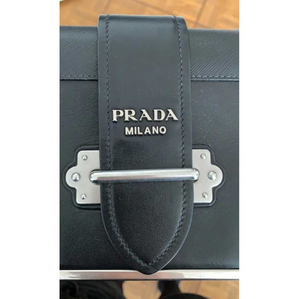 Prada Cahier leather crossbody bag - image 9