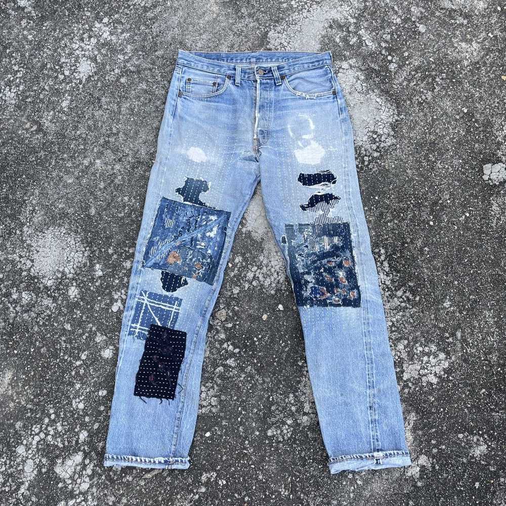 Levi's × Vintage Vintage 70s Levis 501 Ridem Sash… - image 1