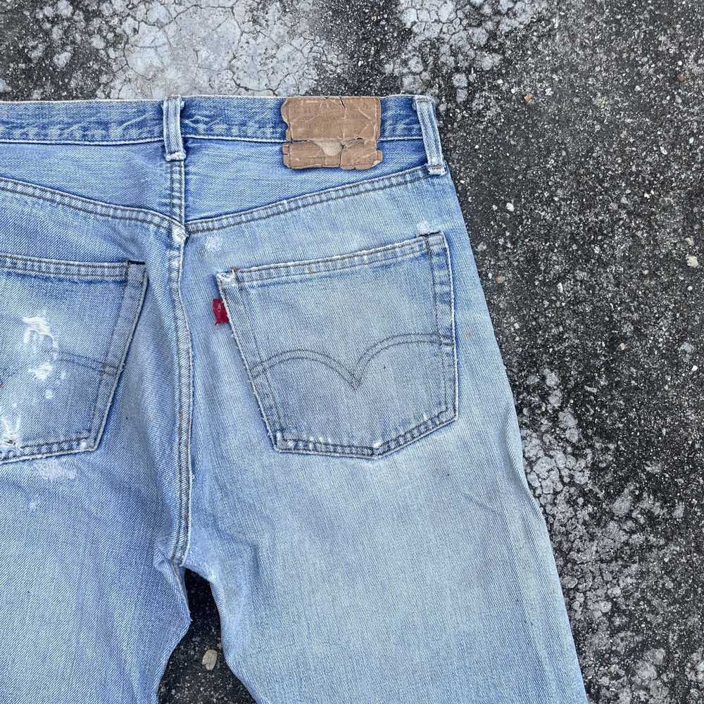 Levi's × Vintage Vintage 70s Levis 501 Ridem Sash… - image 9