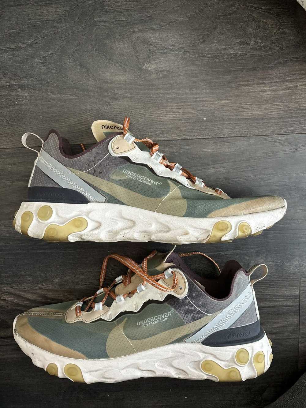 Nike × Undercover Size 10.5 - Nike React Element … - image 1