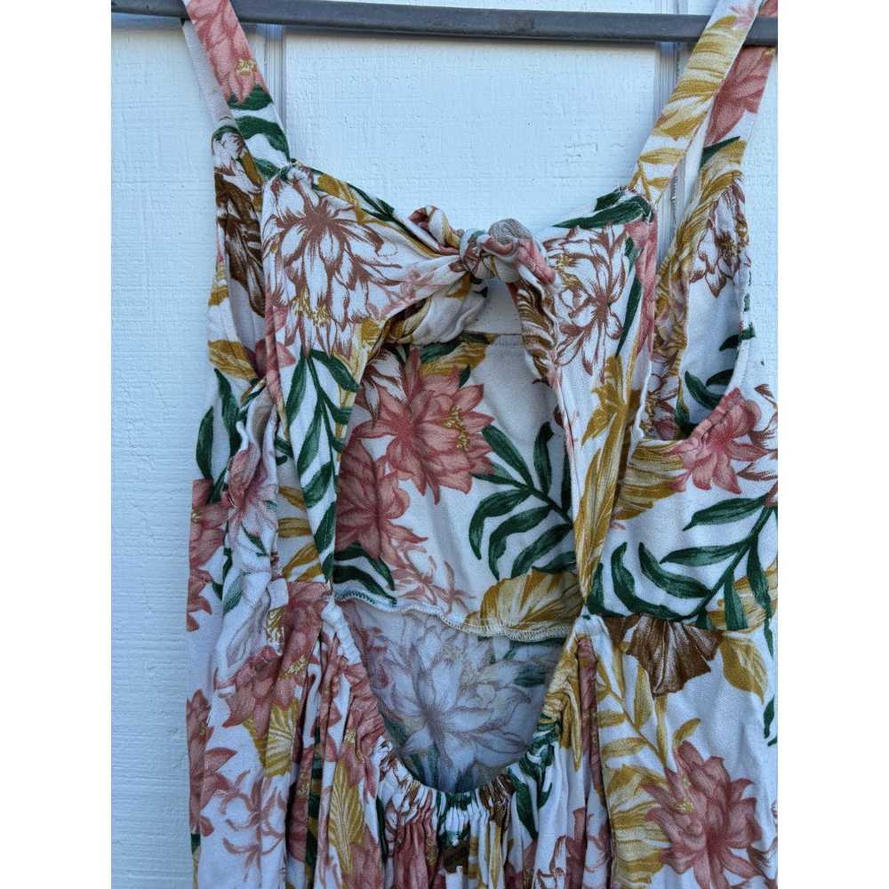 Billabong Billabong Midi Dress, Floral, Open Back… - image 4