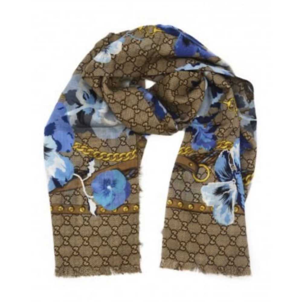 Gucci Wool scarf - image 8