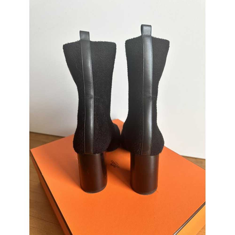 Hermès Volver 90 cloth ankle boots - image 2