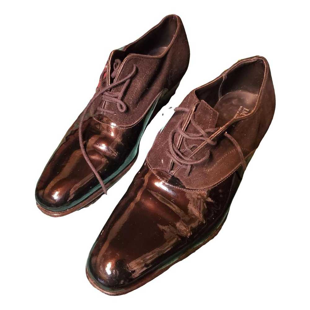 JM Weston Patent leather lace ups - image 1