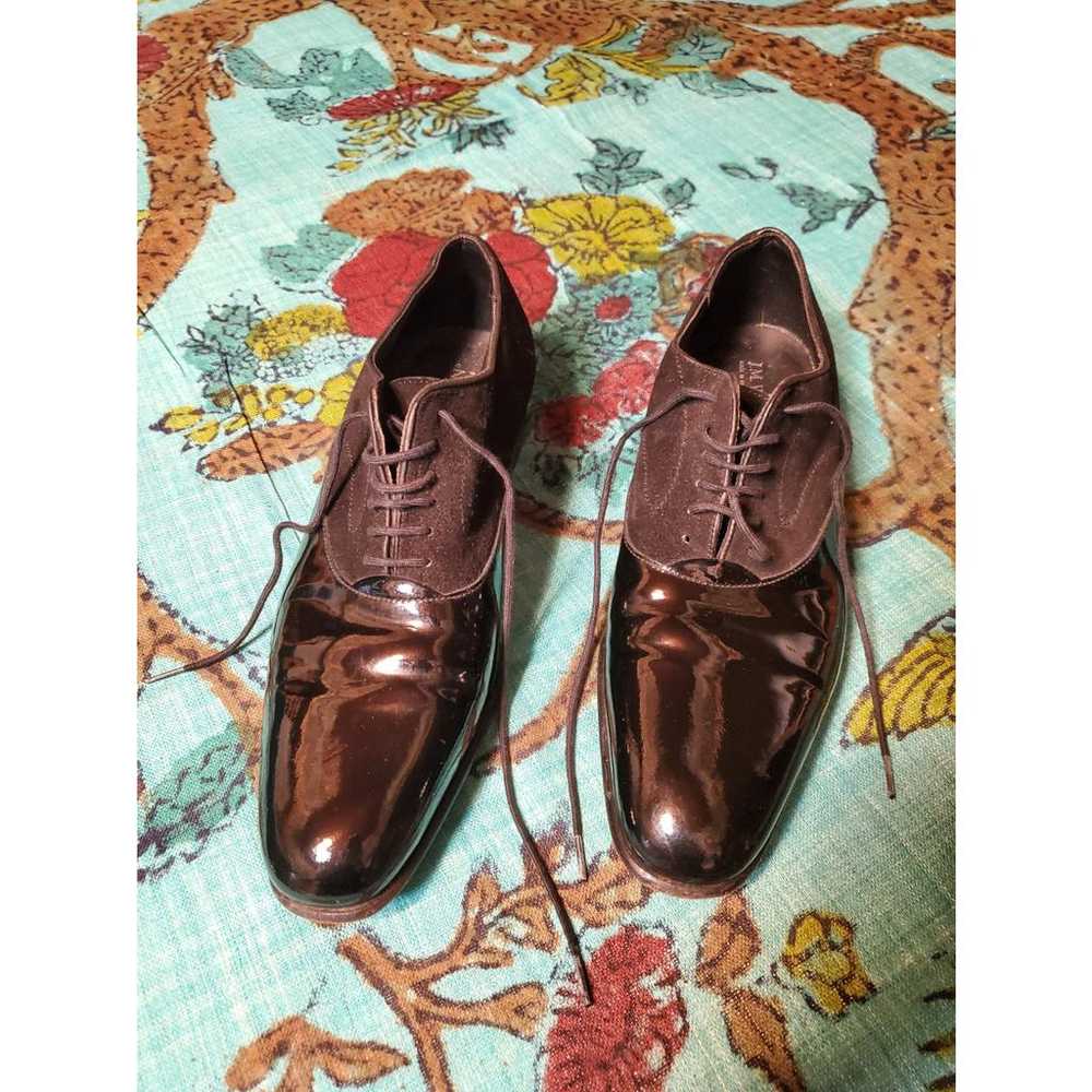 JM Weston Patent leather lace ups - image 2