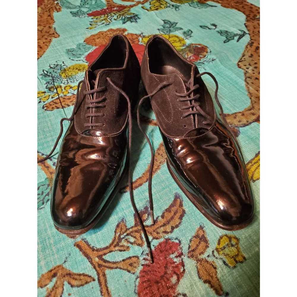 JM Weston Patent leather lace ups - image 6