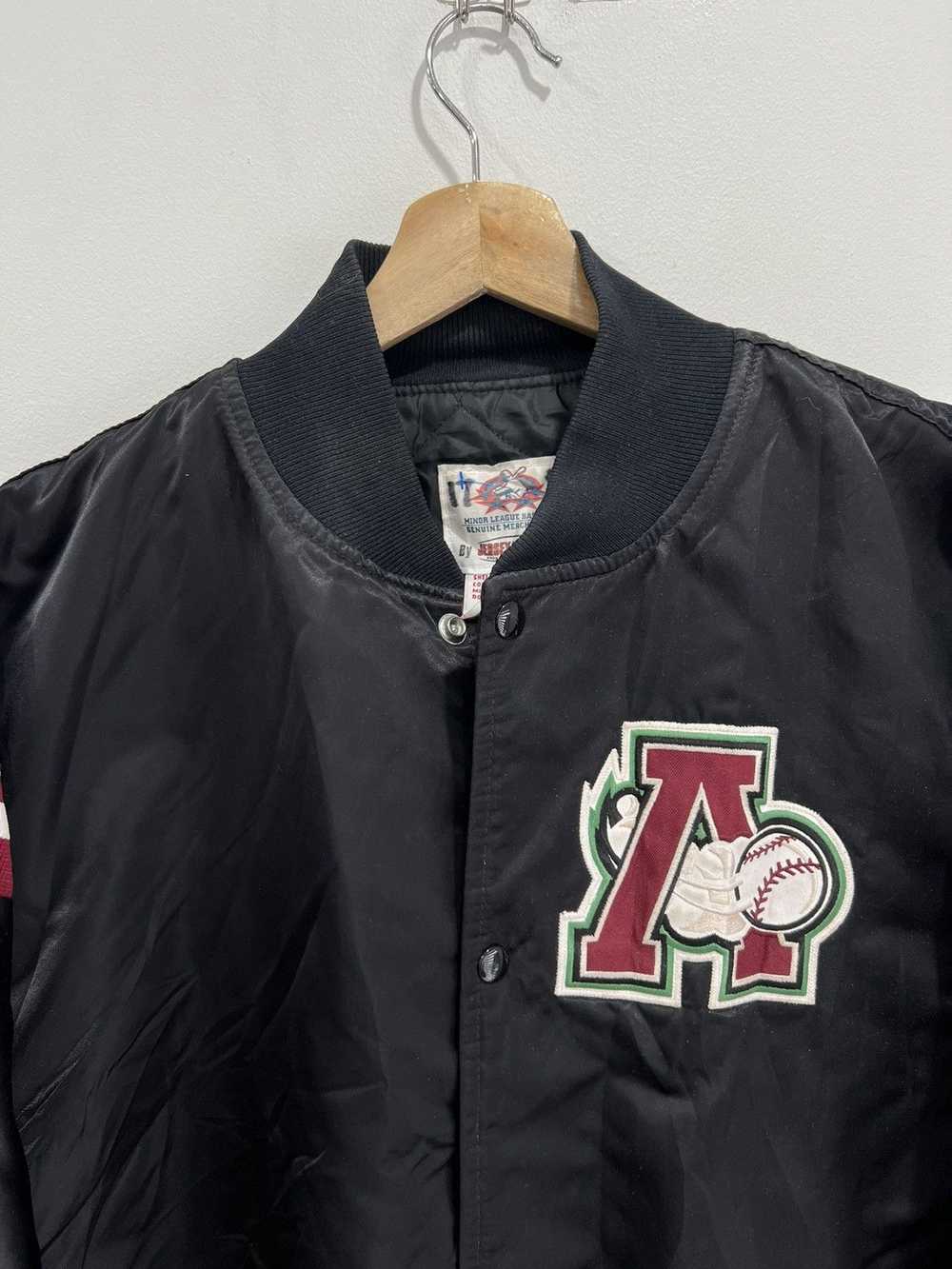 Vintage Vintage Altoona Curve Satin Jacket baseba… - image 3