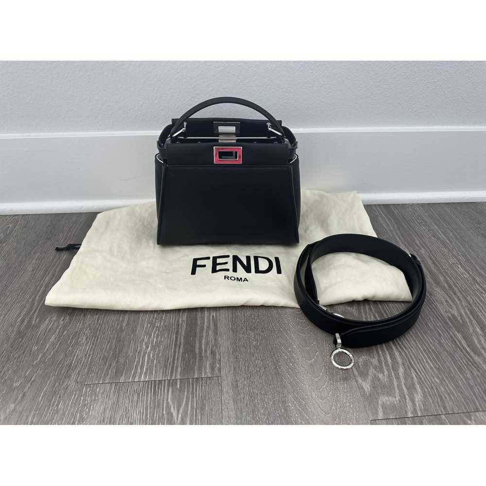 Fendi Peekaboo leather handbag - image 3