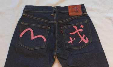 EVISU　2000 No.１ SPECIAL　Ｗ32 Excellent condition! EVISU Evisu Jeans 2000 No.1 Special W32