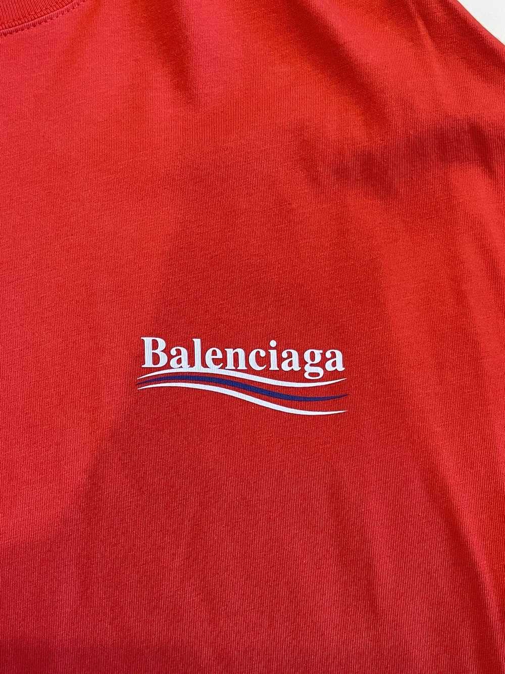 Balenciaga Balenciaga Red Political Logo Campaign… - image 4