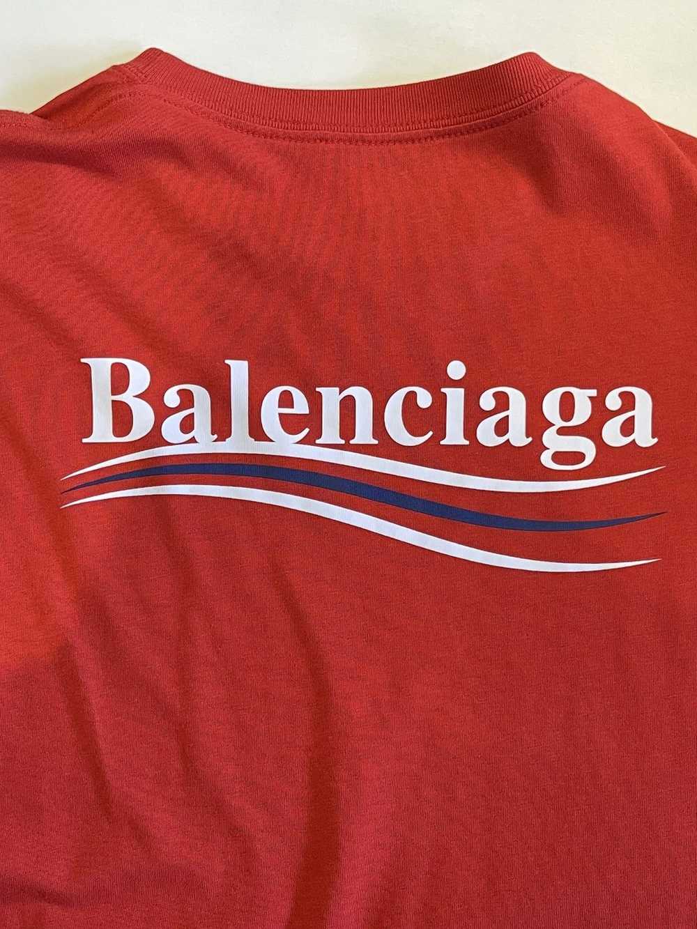 Balenciaga Balenciaga Red Political Logo Campaign… - image 5