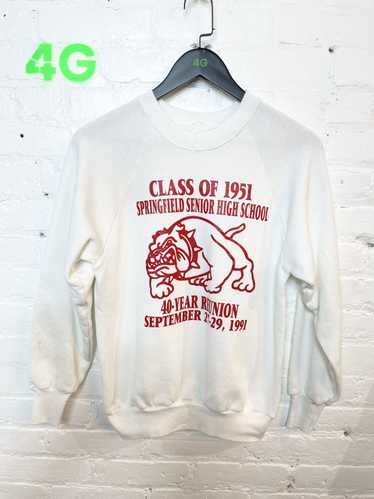 Vintage Vintage 1991 ANGRY BULLDOG SCHOOL SWEATER 