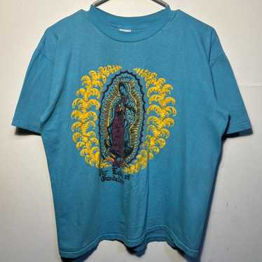 Made In Usa × Rare × Vintage Vintage 80s Aqua Blu… - image 1