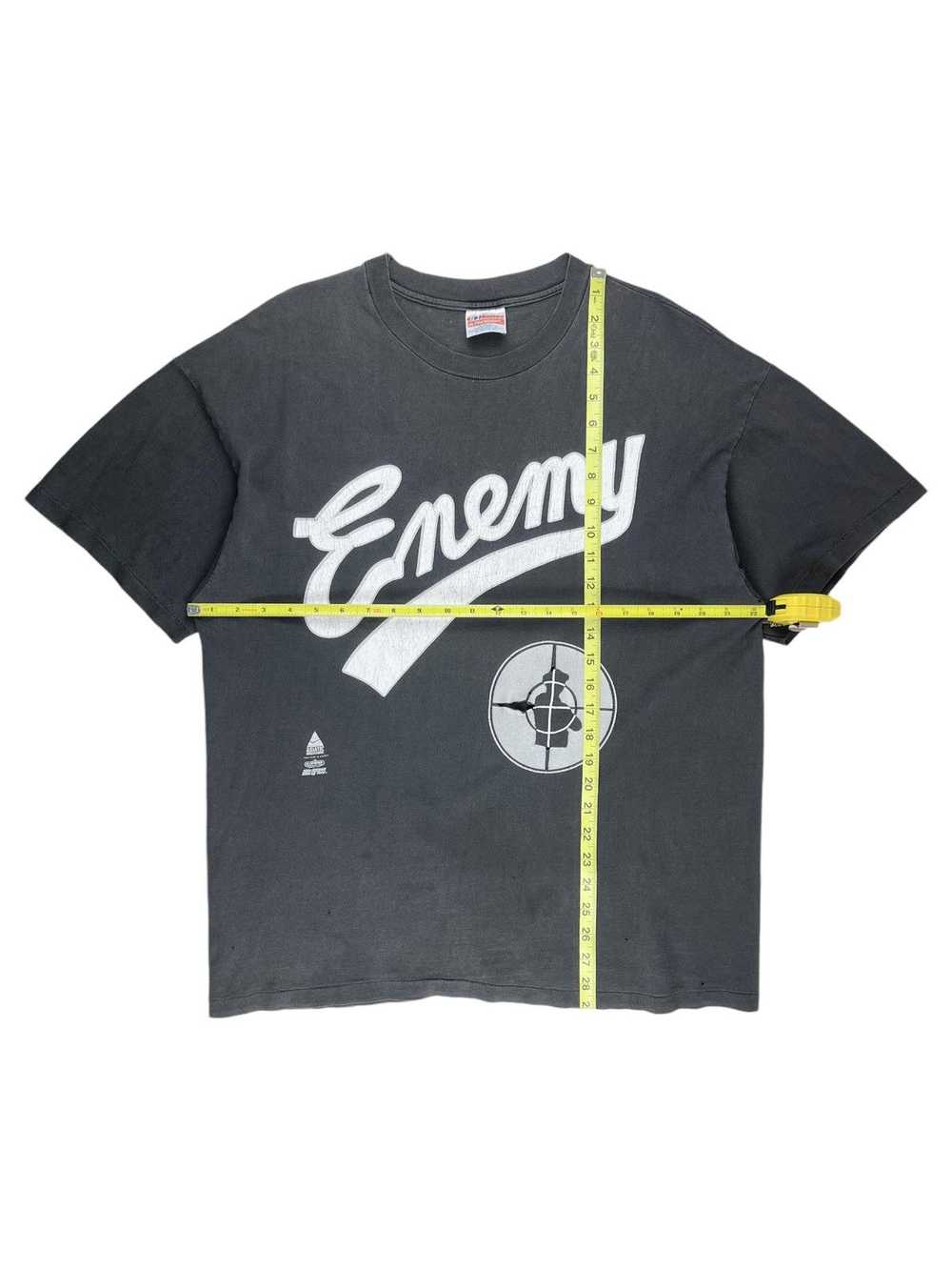 Public Enemy × Rap Tees × Vintage 1991 Public Ene… - image 3