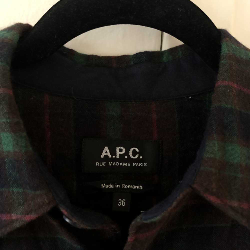 A.P.C. A.P.C Plaid Wool Flannel - image 2