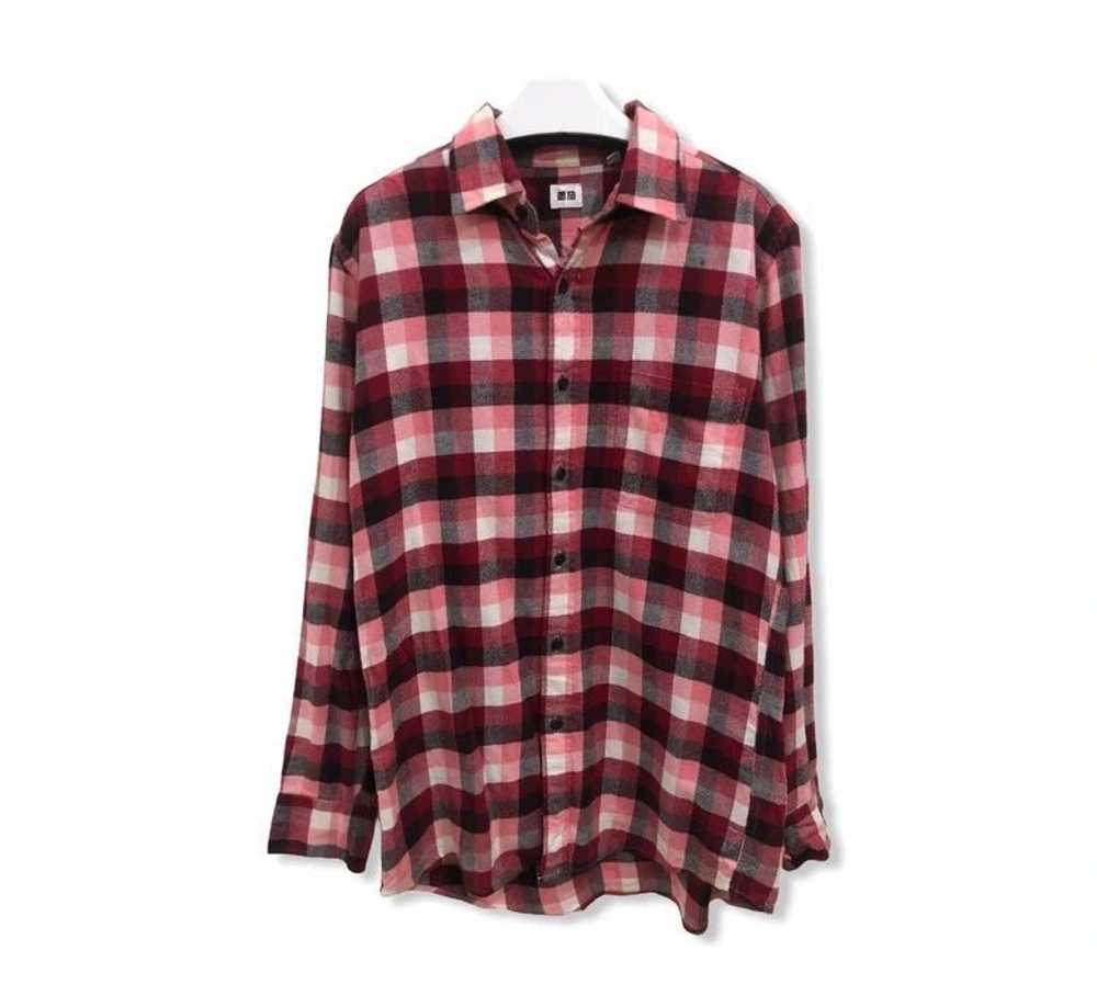 Flannel × Streetwear × Uniqlo Japanese Brand Uniq… - image 1