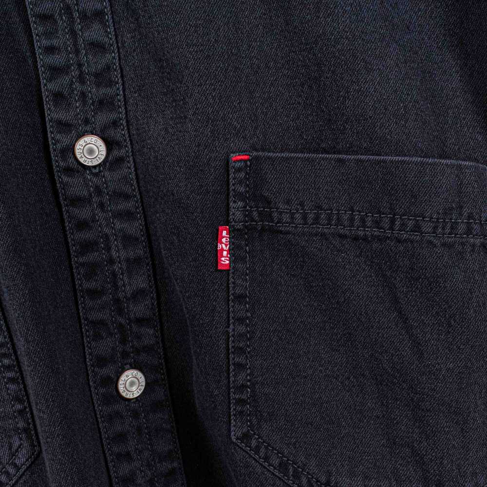 Levi's × Streetwear × Vintage Levis Black Denim S… - image 4